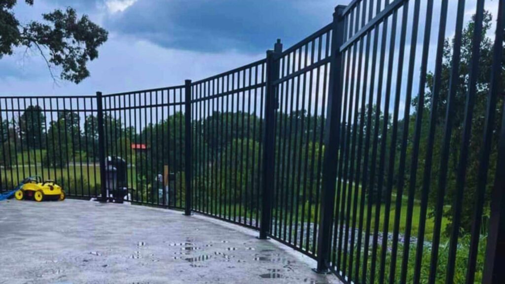 Aluminum Fence Installation