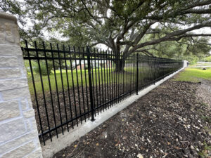 Aluminum Fence Installation