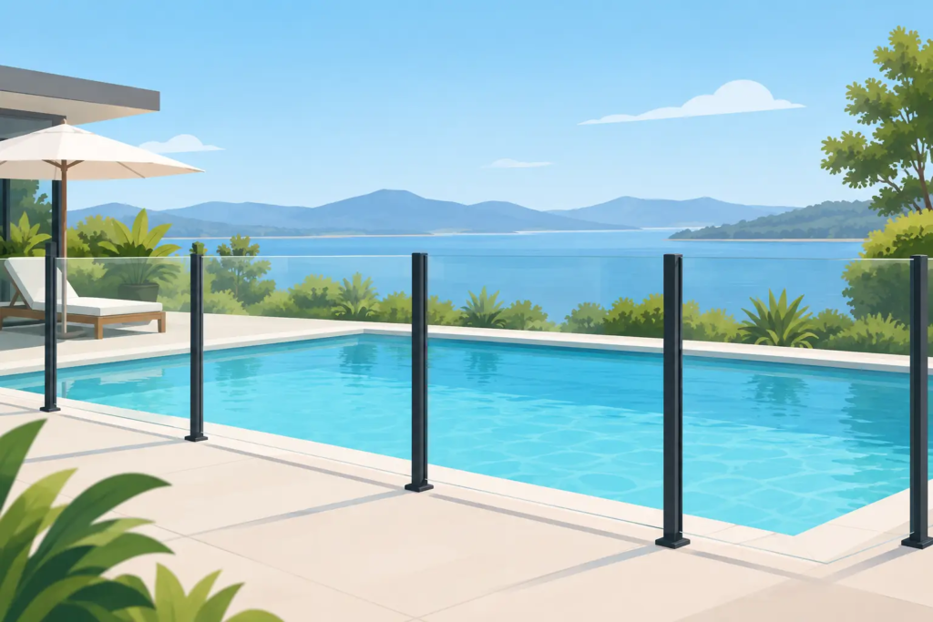 Pool Fencing That Protects Without Blocking Your View
