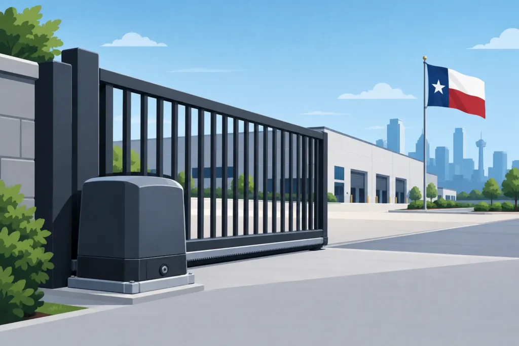 Guide to Commercial Gate Operators for Texas Sites