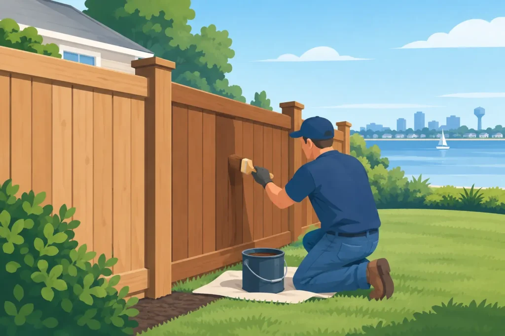 League City Fence Maintenance That Lasts